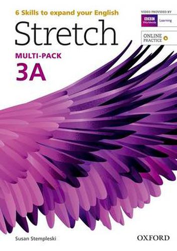 Cover image for Stretch: Level 3: Student's Book & Workbook Multi-Pack A with Online Practice