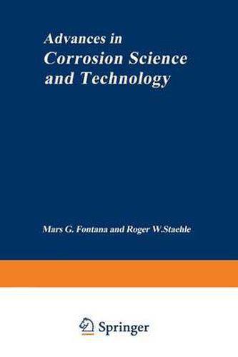 Cover image for Advances in Corrosion Science and Technology: Volume 1