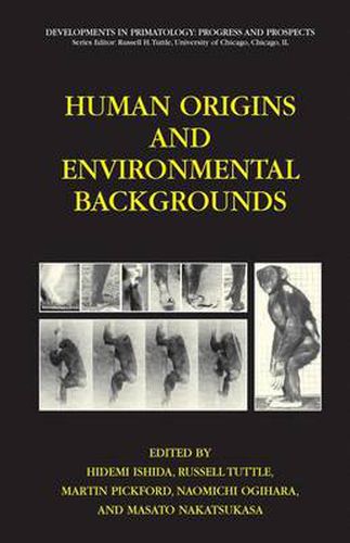 Cover image for Human Origins and Environmental Backgrounds