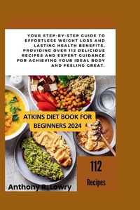Cover image for Atkins Diet Book for Beginners 2024