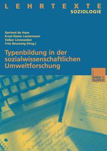 Cover image for Typenbildung in Der Sozialwissenschaftlichen Umweltforschung