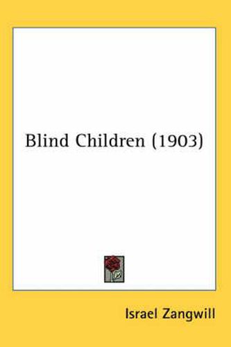 Cover image for Blind Children (1903)