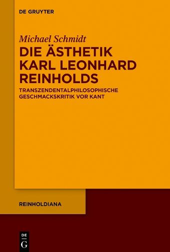 Cover image for Die AEsthetik Karl Leonhard Reinholds