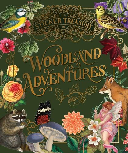 Cover image for The Sticker Treasury of Woodland Adventures