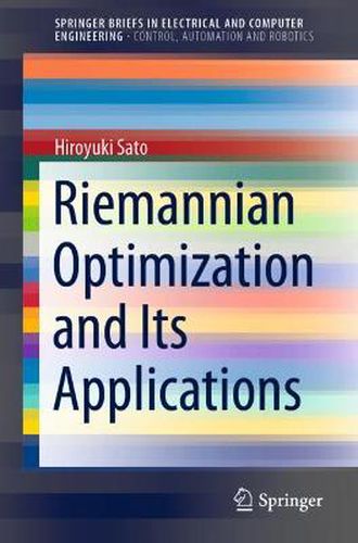Cover image for Riemannian Optimization and Its Applications