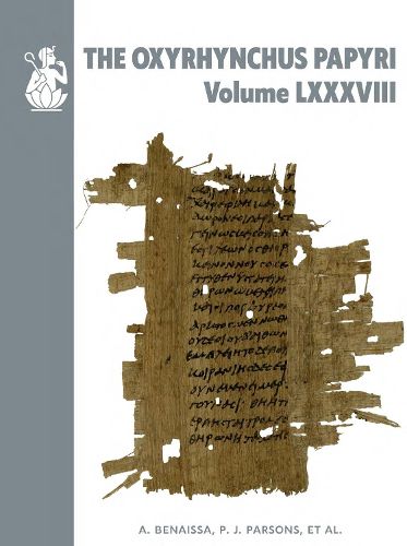 Cover image for The Oxyrhynchus Papyri Volume LXXXVIII