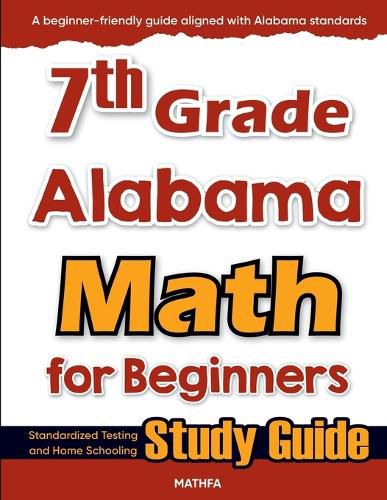 Cover image for 7th Grade Alabama Math for Beginners
