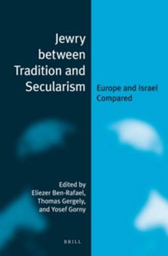 Cover image for Jewry between Tradition and Secularism (paperback): Europe and Israel Compared