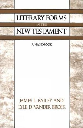 Cover image for Literary Forms in the New Testament: A Handbook