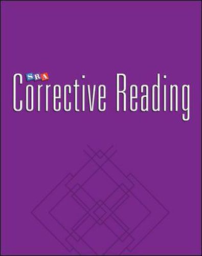 Cover image for Corrective Reading Comprehension Level B2, Teacher Materials