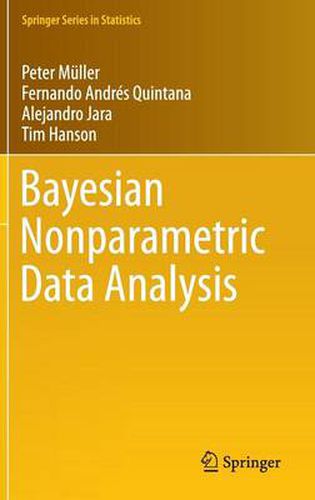 Cover image for Bayesian Nonparametric Data Analysis