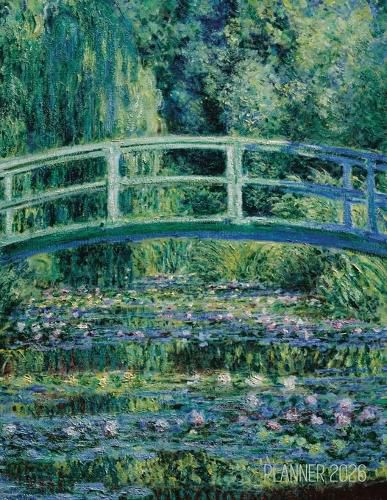 Cover image for Claude Monet Daily Planner 2026