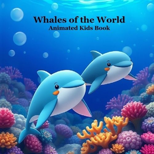 Whales of the World Kids Book with Animated Pictures