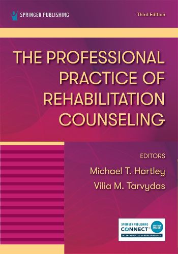 Cover image for The Professional Practice of Rehabilitation Counseling