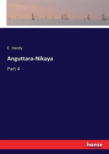 Cover image for Anguttara-Nikaya: Part 4