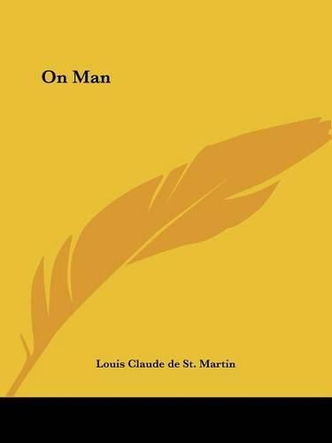 Cover image for On Man