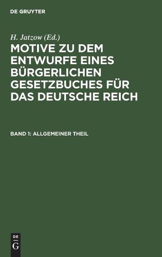 Allgemeiner Theil