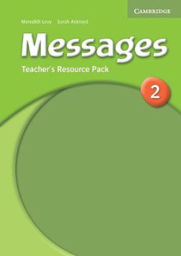 Cover image for Messages 2 Teacher's Resource Pack