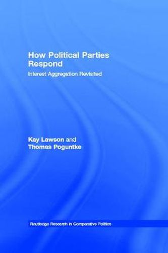 Cover image for How Political Parties Respond: Interest Aggregation Revisited