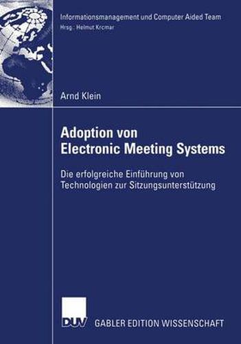 Cover image for Adoption von Electronic Meeting Systems