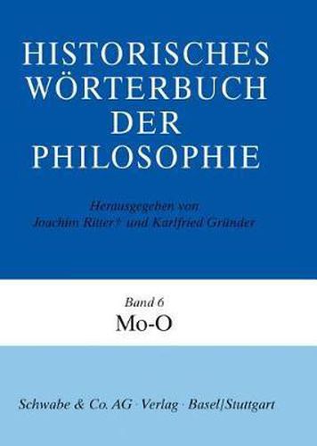 Cover image for Historisches Worterbuch Der Philosophie Gesamtwerk. Mo - O
