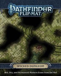 Cover image for Pathfinder Flip-Mat: Wicked Dungeon