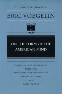 Cover image for On the Form of the American Mind (Cw1)