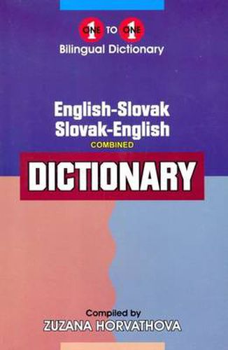 Cover image for English-Slovak & Slovak-English One-to-One Dictionary: (Exam-Suitable)