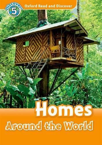 Cover image for Oxford Read and Discover: Level 5: Homes Around the World Audio CD Pack