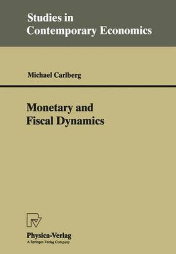 Cover image for Monetary and Fiscal Dynamics