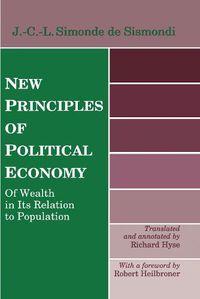 Cover image for New Principles of Political Economy