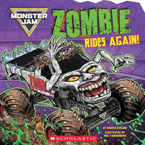 Cover image for Monster Jam: Zombie Rides Again! (Deluxe Storybook)