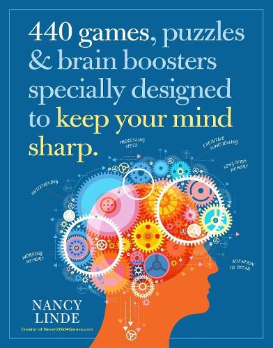 Cover image for 440 Games, Puzzles & Brain Boosters Specially Designed to Keep Your Mind Sharp