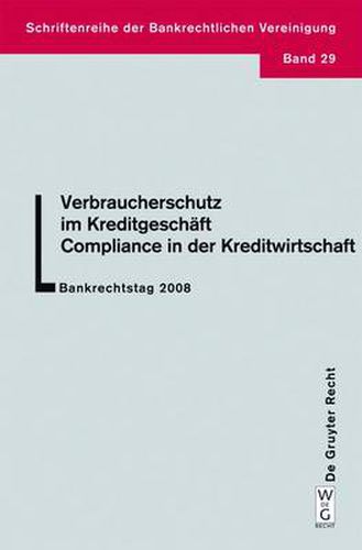 Cover image for Verbraucherschutz im Kreditgeschaft - Compliance in der Kreditwirtschaft