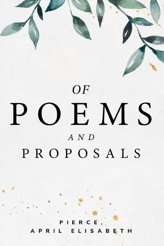 Cover image for of poems and proposals