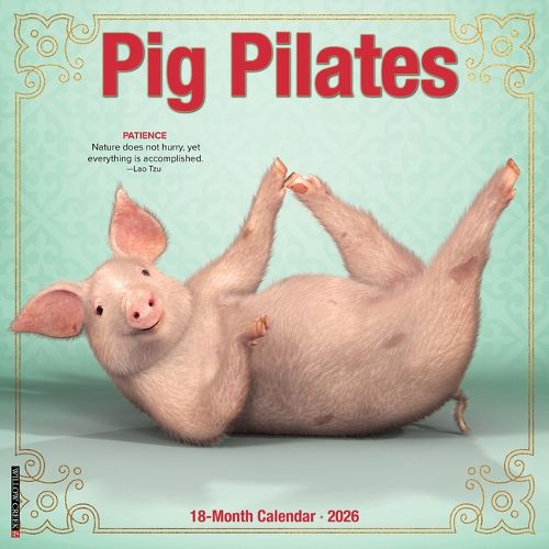 Cover image for Pig Pilates 2026 12 X 12 Wall Calendar