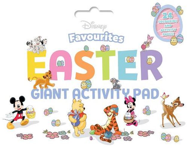 Cover image for Disney Favourites: Easter Giant Activity Pad