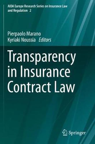 Cover image for Transparency in Insurance Contract Law