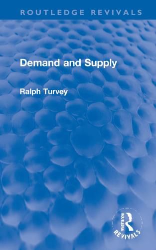 Cover image for Demand and Supply