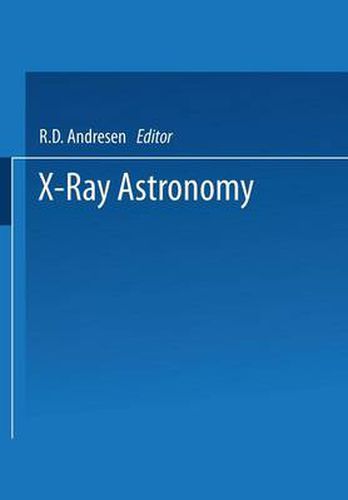 Cover image for X-Ray Astronomy: Proceedings of the XV ESLAB Symposium held in Amsterdam, The Netherlands, 22-26 June 1981
