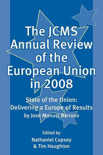 Cover image for The JCMS Annual Review of the European Union in 2008