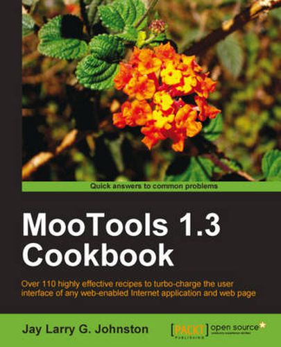 Cover image for MooTools 1.3 Cookbook