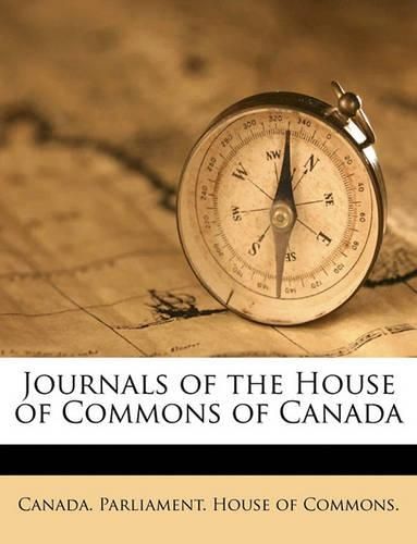 Cover image for Journals of the House of Commons of Canada