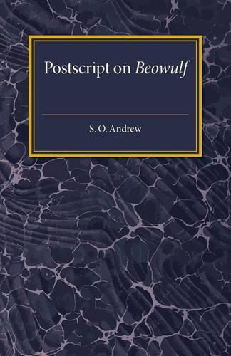 Cover image for Postscript on Beowulf