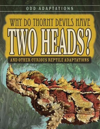 Cover image for Why Do Thorny Devils Have Two Heads?: And Other Curious Reptile Adaptations