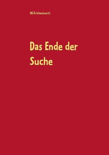 Cover image for Das Ende der Suche