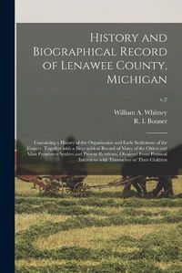 Cover image for History and Biographical Record of Lenawee County, Michigan