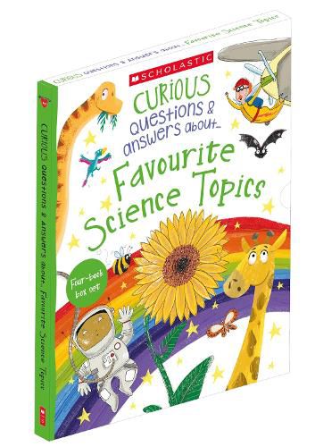 Cover image for Curious Questions and Answers About Favourite Science Topics: 4-Book Boxed Set (Miles Kelly)