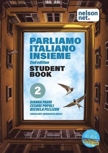 Cover image for Parliamo Italiano Insieme Level 2 Student Book with 1 Access Code