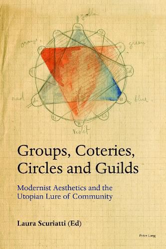 Cover image for Groups, Coteries, Circles and Guilds: Modernist Aesthetics and the Utopian Lure of Community